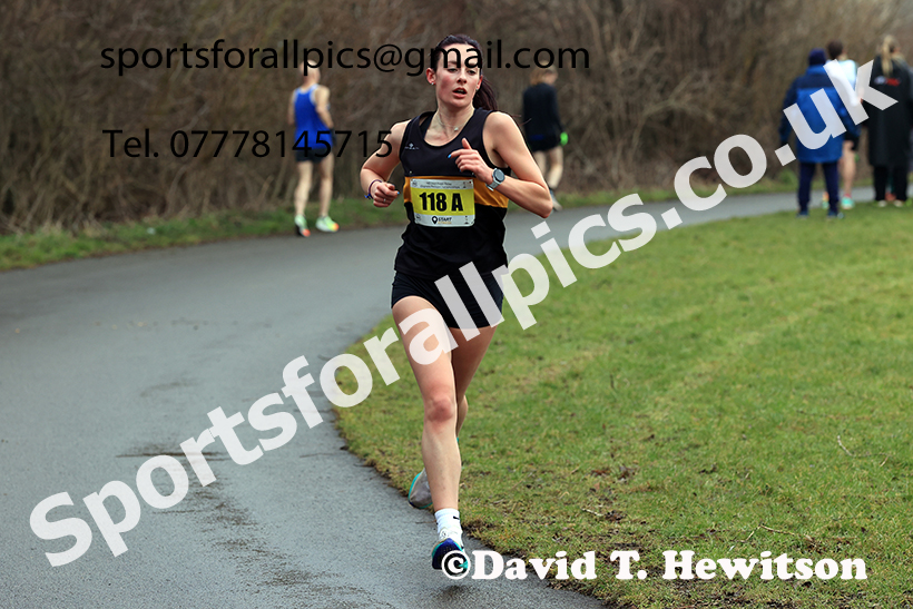 Senior Women and Over-35s Women 2025 NECAA Royal Signals Road Relays Champs.,  Hetton Lyons Country Park, Hetton le Hole, County Durham. Photo: David T. Hewitson/Sports for All Pics